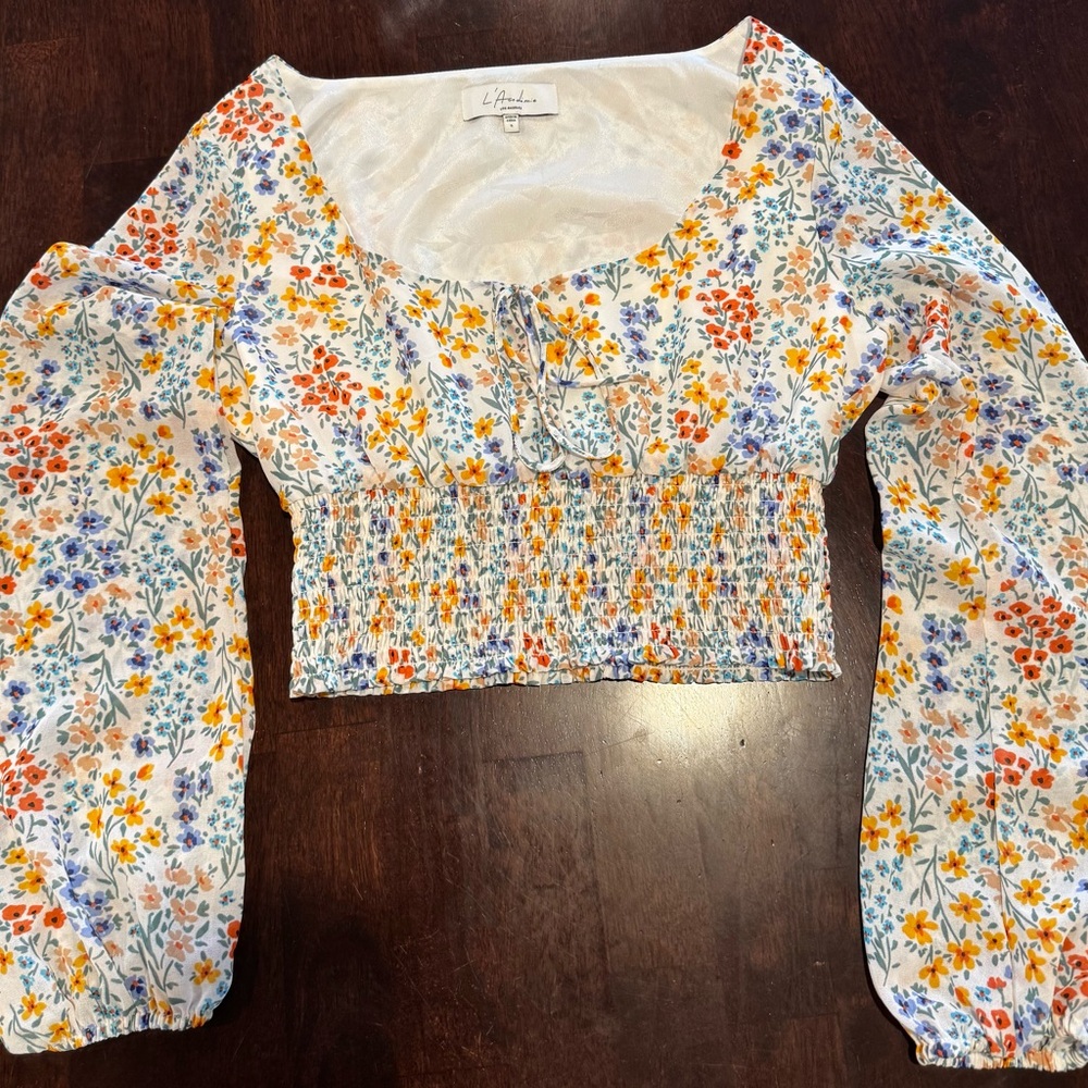 L’ACADEMIE “The Sydney Blouse” in Faye Floral – Size S Revolve Style - Picture 4 of 5
